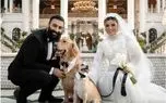 عکس/ استایل سر سنگین نوید محمدزاده در عروسی شیدا خلیق